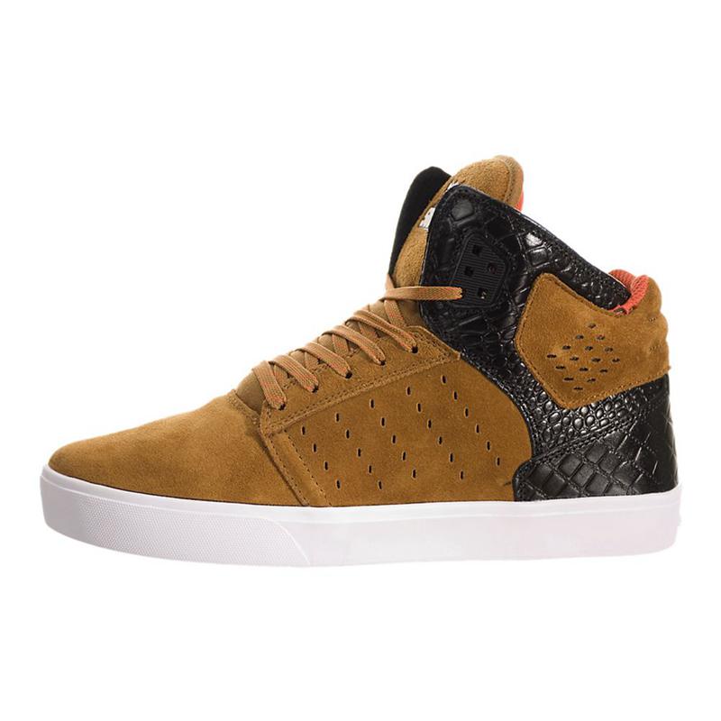 Zapatillas De Skate Supra Argentina Hombre - ATOM Marrones (EDOFH-0451)